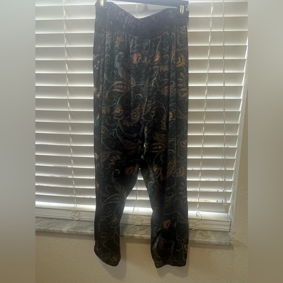 JOHNNY WAS SILK PANTS - Picture 1 of 3